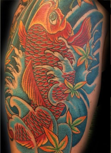 Tattoos - Koi Fish - 106344
